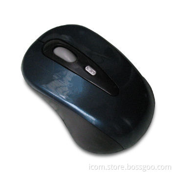 Wireless Mouse with 2.4GHz Radio Frequency, 10m Working Distance and 16 Radio Channels